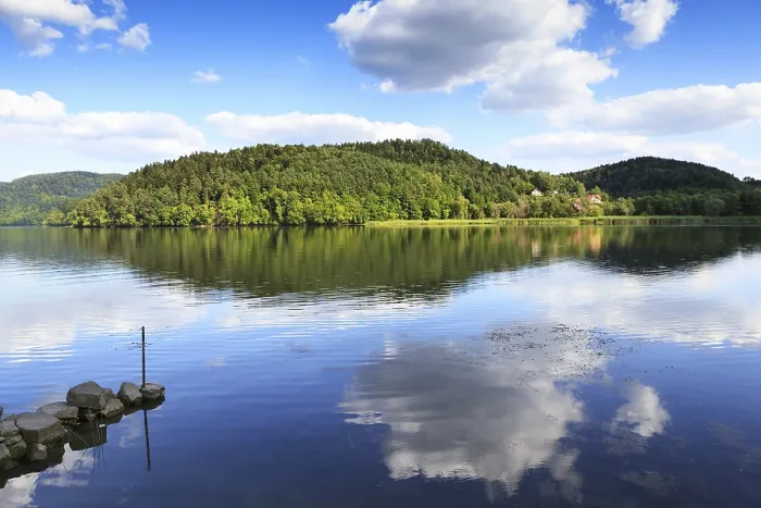 Impression encadrée : Lac de réflexion