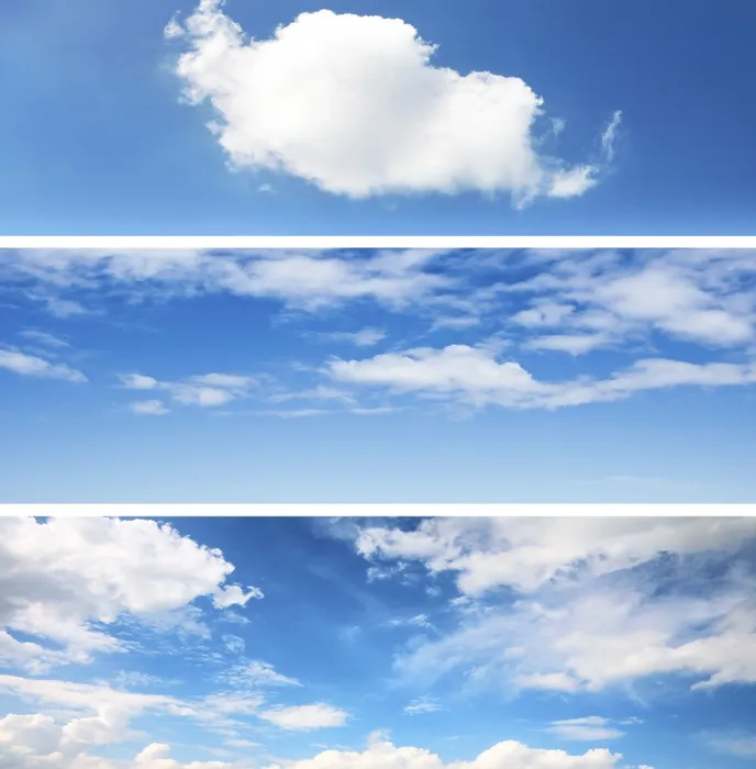 Impression encadrée : Fond d'écran du ciel.