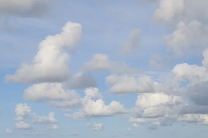 Impression encadrée : Ciel avec nuage, Danemark.
