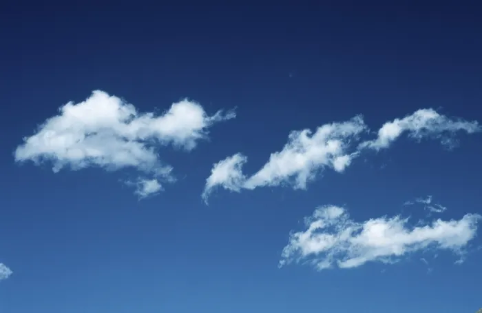 Impression encadrée : Ciel avec des nuages. Impression encadrée : Ciel avec des nuages.