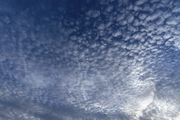Impression encadrée : Nuages flocons (Cirrocumulus) Impression encadrée : Nuages flocons (Cirrocumulus)