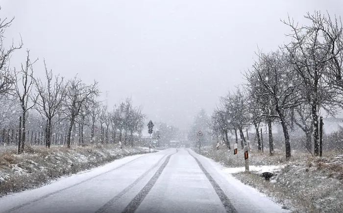 Impression encadrée : Snowfall