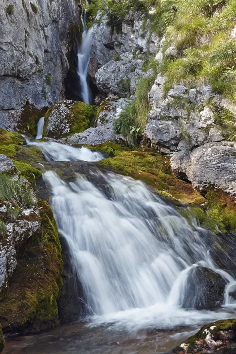 Impression encadrée : Source de la rivière Soca.