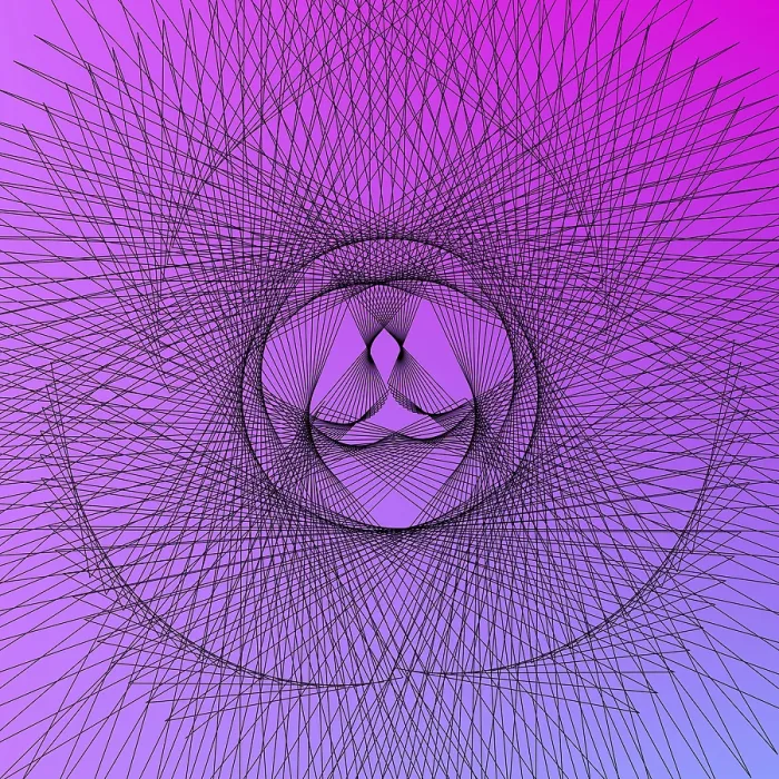 Impression encadrée : Spirography Impression encadrée : Spirography