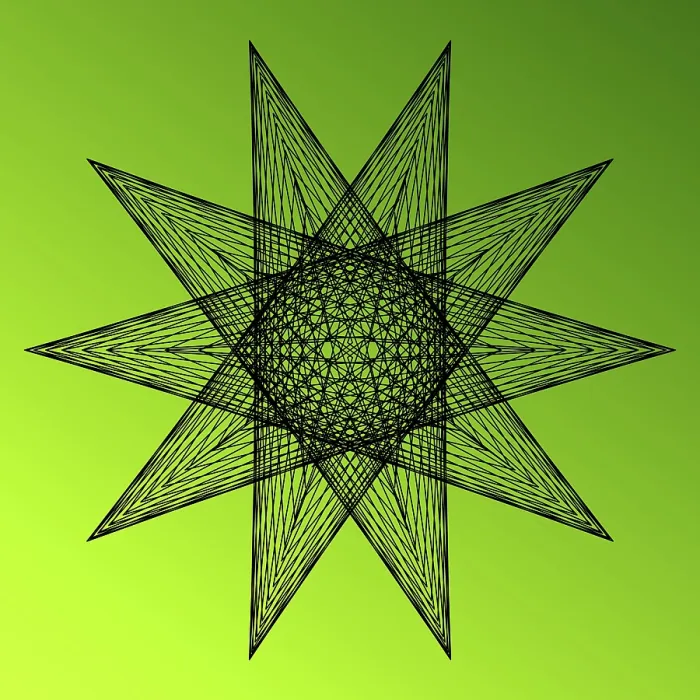Impression encadrée : Spirography Impression encadrée : Spirography