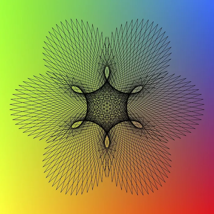 Impression encadrée : Spirography