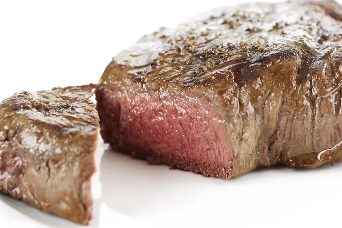 Impression encadrée : Steak à point moyen