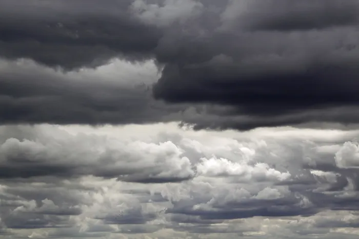 Impression encadrée : Nuages orageux Impression encadrée : Nuages orageux