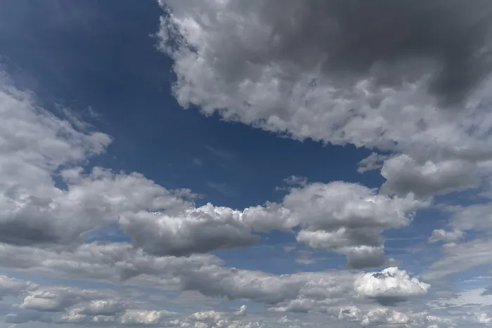 Impression encadrée : Nuage stratocumulé (Stratocumulus).