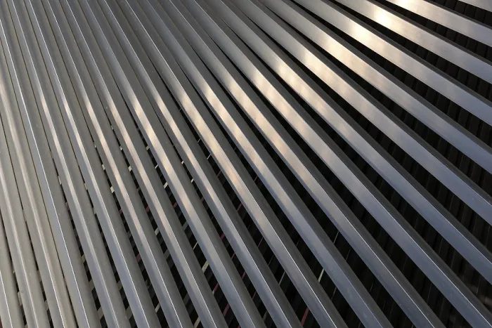 Impression encadrée : Les structures dans un élément métallique. Impression encadrée : Les structures dans un élément métallique.