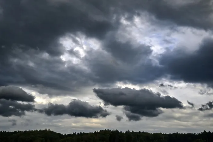 Impression encadrée : Thunderclouds Impression encadrée : Thunderclouds
