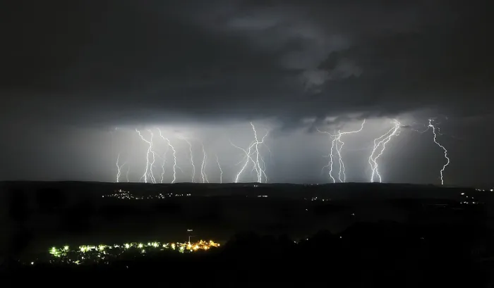 Impression encadrée : Thunderstorm Impression encadrée : Thunderstorm