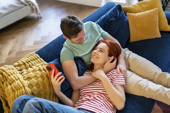Impression encadrée : Compréhension et harmonie dans les relations.