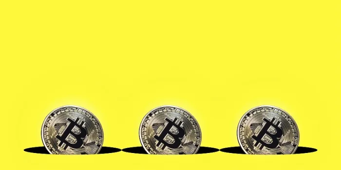 Impression encadrée : Cryptocurrency virtuelle, concept.