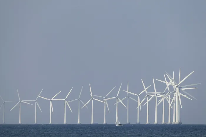Impression encadrée : Générateurs de moulin à vent.