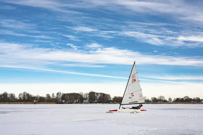 Impression encadrée : L'hiver à Dummer See avec. Impression encadrée : L'hiver à Dummer See avec.