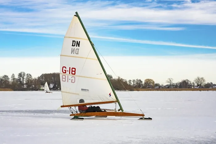 Impression encadrée : Hiver à Dummer See avec. Impression encadrée : Hiver à Dummer See avec.