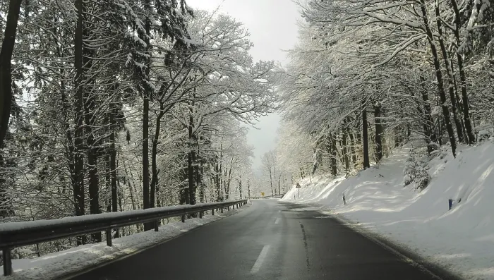 Impression encadrée : L'hiver dans l'Eifel.