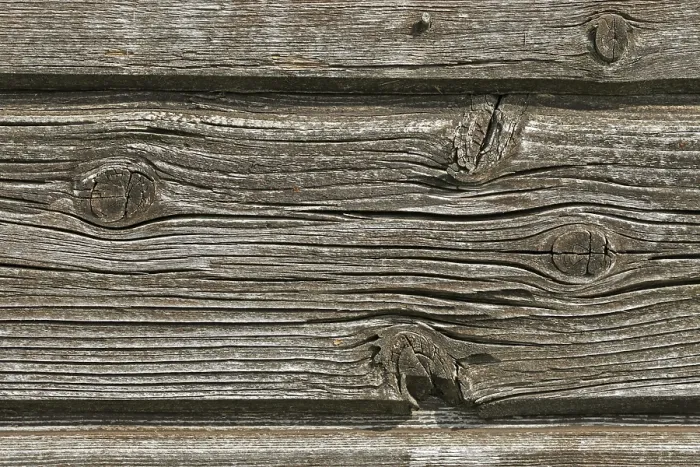 Impression encadrée : Structure en bois.