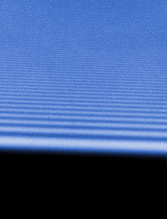 Impression encadrée : Diffraction du faisceau laser. Impression encadrée : Diffraction du faisceau laser.