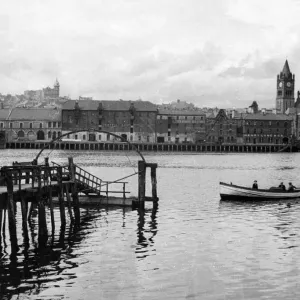 Derry Print 1939: River Foyle View