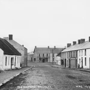 Early 20th Century Print of The Diamond, Bellaghy