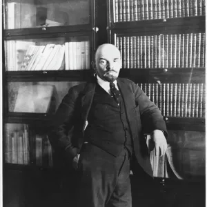 Lenin in Study Print