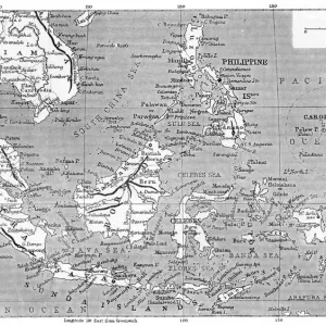 Carta de Malaísia en el año 1908 Carta de Malaísia en el año 1908