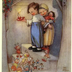 Mabel Lucie Attwell Christmas Eve Print