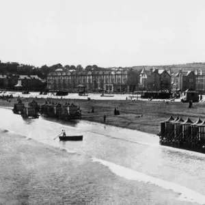Paignton Sea Front Print 1895