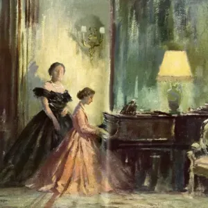 Royal Conversation Piece Print 1954