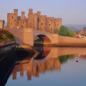 Conwy Castle Print, North Wales Landscape Conwy Castle Print, North Wales Landscape