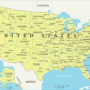 United States Reference Map