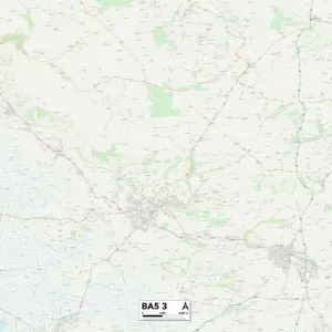 Mendip BA5 3 Map