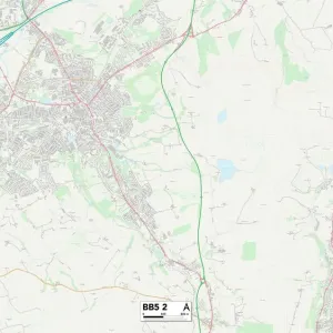 Blackburn Street Map Print