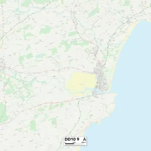 Angus DD10 9 Print Map Angus DD10 9 Print Map