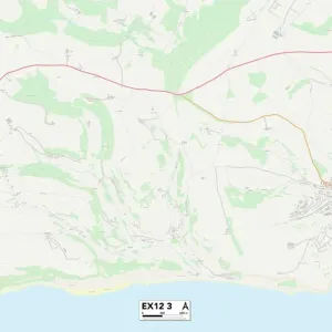 Exeter EX12 3 Map