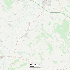 Exeter EX13 8 Map