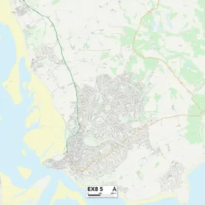 Exeter EX8 5 Map