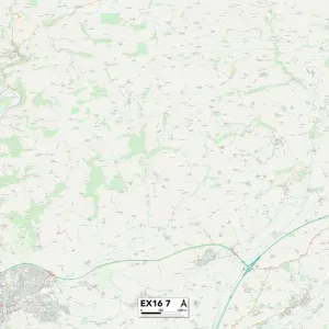 Mid Devon EX16 7 Map