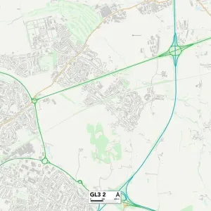 Gloucester GL3 2 Map