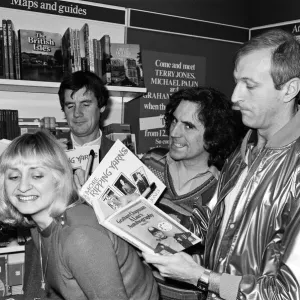 Monty Python Trio at WHSmiths Print, 8th December 1980