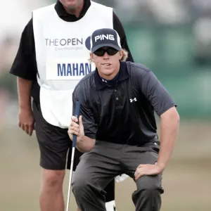 Hunter Mahan Print - Royal Troon 2004 Golf