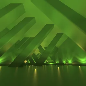 Representación 3D de fondos abstractos.