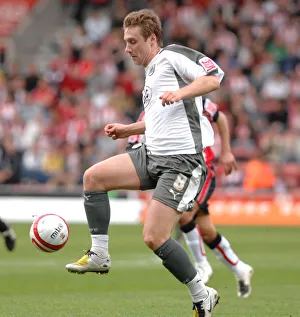 Soccer Player In Action Impressions: Noble Run