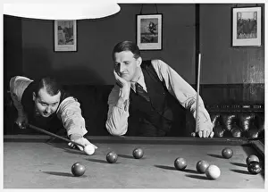 Snooker Impressions: Le jeu de snooker des années 1930s