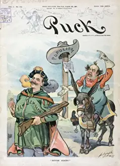 William Jennings Bryan Cartoon Impressions: Never again