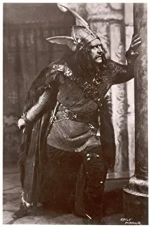 Shakespearean Drama Impressions: Actor in Role of Macbeth