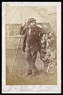 Victorian Era Author Impressions: Albert Smith / Cdv