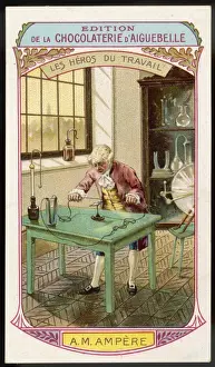 Mathematician Scientist Impressions: Ampere at Work